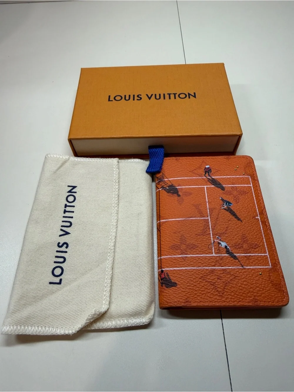 Louis Vuitton Tennis Pocket Organizer NEW  in box full set